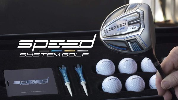 Speed System Golf Titanium Driver Right Hand BLUE-5