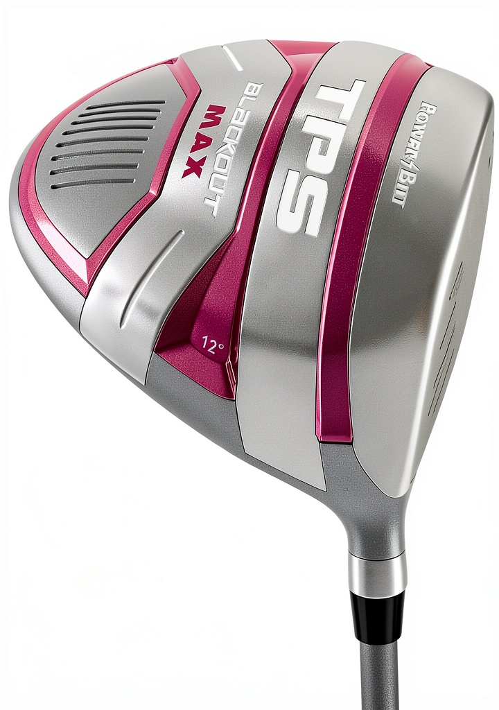 Powerbilt Women Driver 460cc Graphite Shaft unboxed on a wooden table