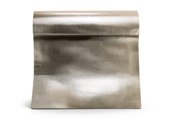 QWORK Exhaust Heat Shield Aluminum Fiberglass Insulation 12x48 High-2