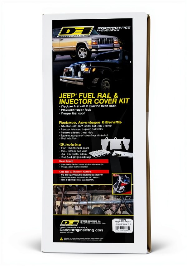 Design Engineering Fuel Rail & Injector Cover Kit for 1997-2004 Jeep-3