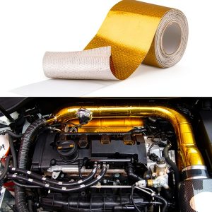 Exhaust Heat Shield Sporacingrts YMX3-1-EX006-9-ZF Glass Fiber-0