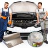 Sumind Aluminized Heat Shield Sheet 12x30in 4-Pack Exhaust Insulation-4