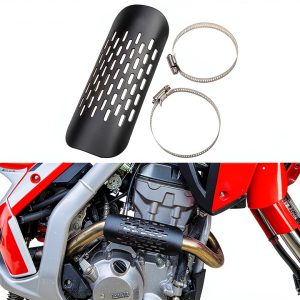 Tongze Exhaust Heat Shield Black 144mm Metal Steel Ventilation-0