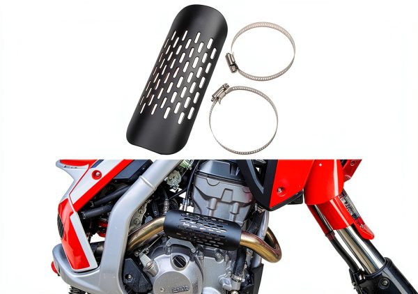 Tongze Exhaust Heat Shield Black 144mm Metal Steel Ventilation-0