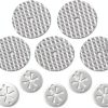 Figpade Heat Shield Clip On Round Aluminum Clip 2.04in 1/4-20-0