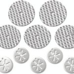 Figpade Heat Shield Clip On Round Aluminum Clip 2.04in 1/4-20-0