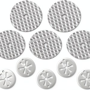 Figpade Heat Shield Clip On Round Aluminum Clip 2.04in 1/4-20-0