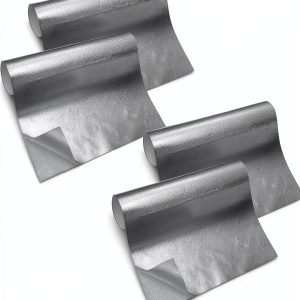 Sumind Aluminized Heat Shield Sheet 12x30in 4-Pack Exhaust Insulation-0
