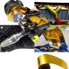 Exhaust Heat Shield Sporacingrts YMX3-1-EX006-9-ZF Glass Fiber-3