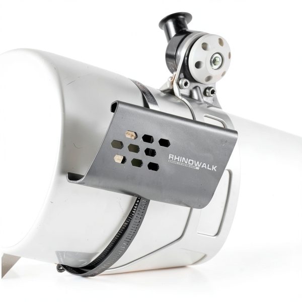 Motorcycle Heat Shield Rhinowalk MTR004 Silver Aluminum Seat Mount-0