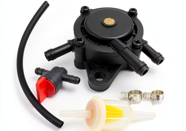 Fuel Pump LIZAPUS for Toro Timecutter SS4200 120-4353 Valve Kit-3