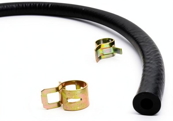 1/4" x 25" Fuel Line Hose Black Lawn Mower 5414K-6